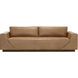 Anakin Dark Brown / Tuscany Cognac Leather Sofa